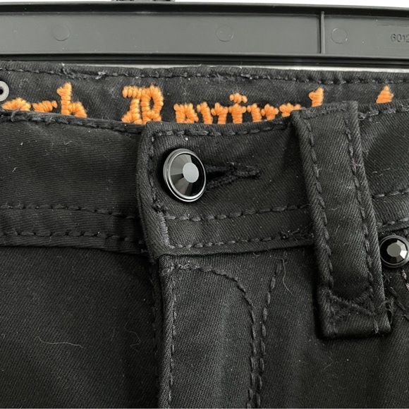 Rock Revival Women's straight Black Jeans 25 - Picture 4 of 13